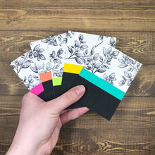 Load image into Gallery viewer, Bright Leaves Mini Notecard Set