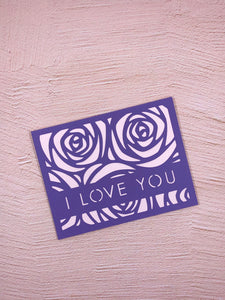 I Love You Card - Direct Mail
